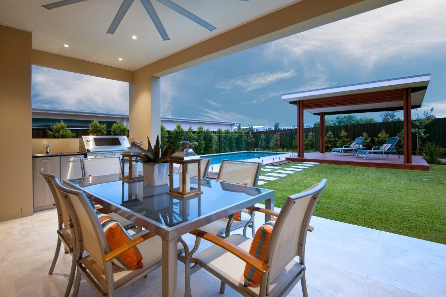 Horizon Homes Alfresco and Pool