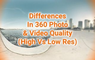 Differences In 360 - High Resolution VS Low Resolution