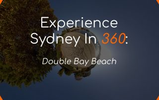 Double Bay Beach Thumbnail Cover 360 VR Little Planet 360 Photography 360 Video